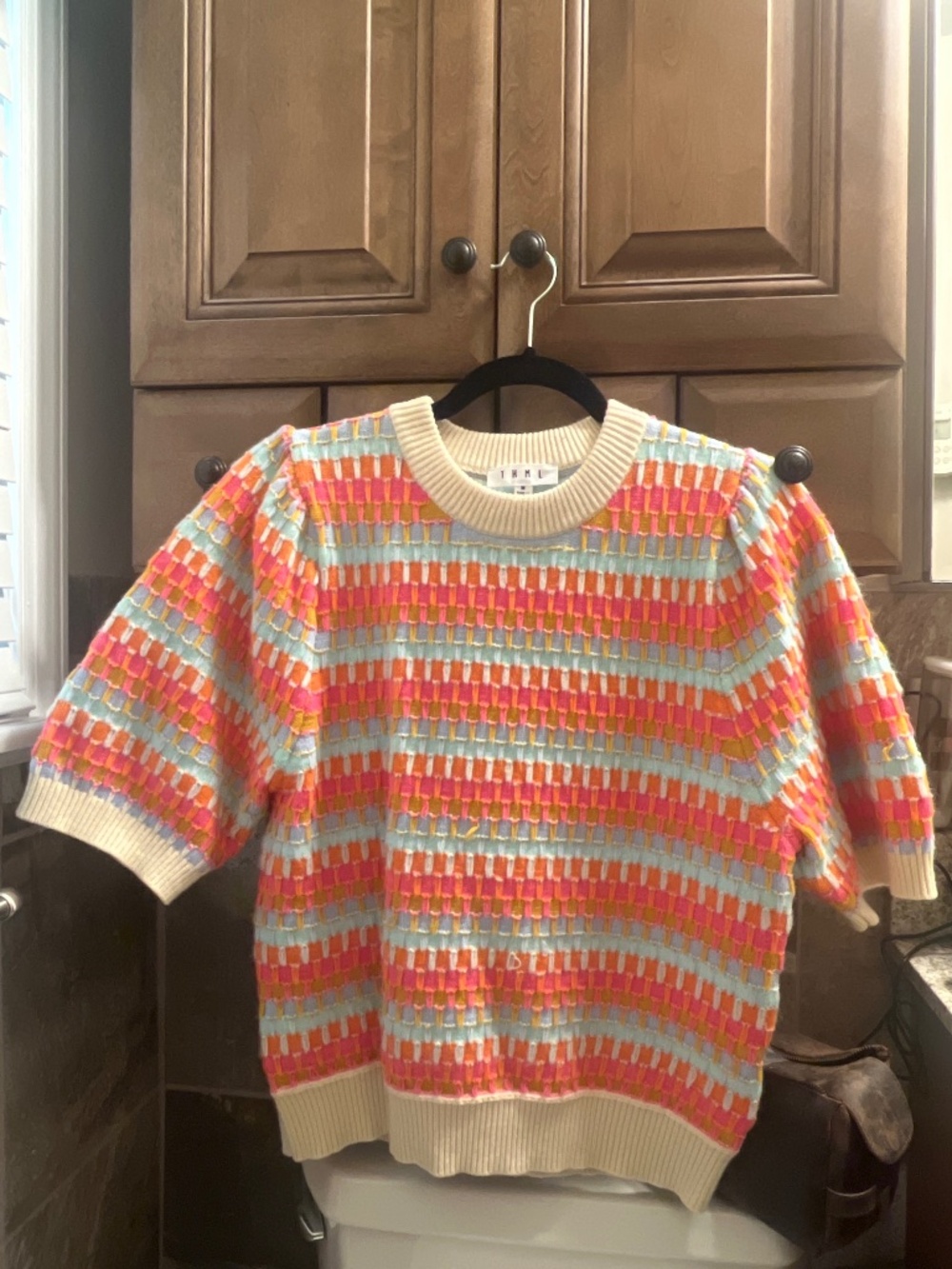 Bright THML short sleeve sweater
